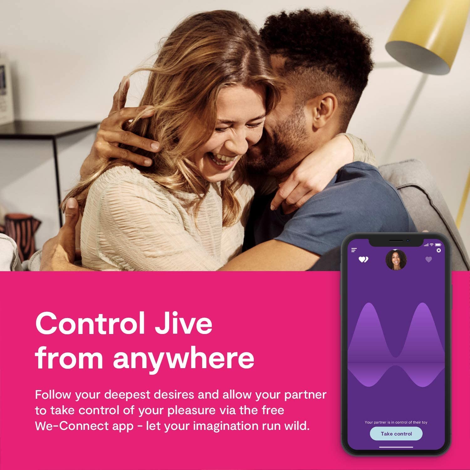 We-Vibe Jive Smart Sex Toy Remote Control Clitoral Vibrator
