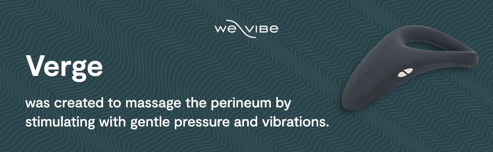 We-Vibe Verge Vibrating Cock Ring With App Control