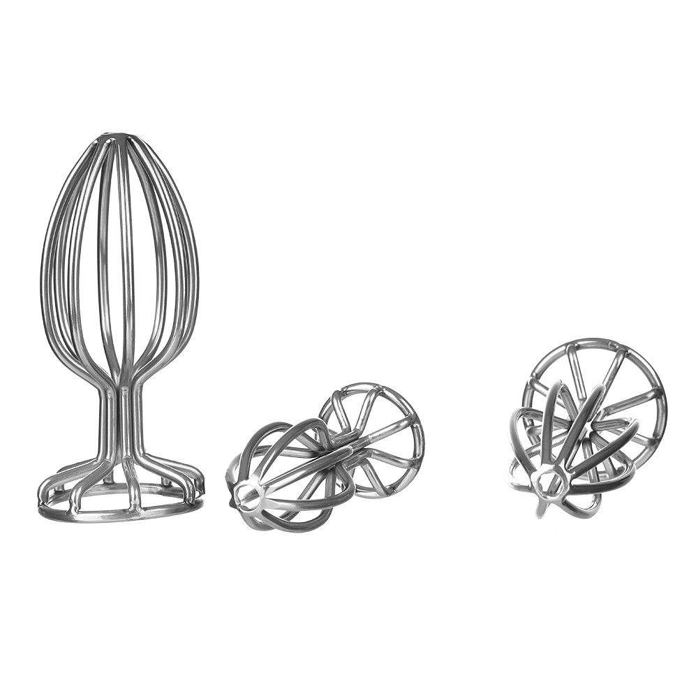 Venusfun Round Base Openwork Anal Plug For Couples 