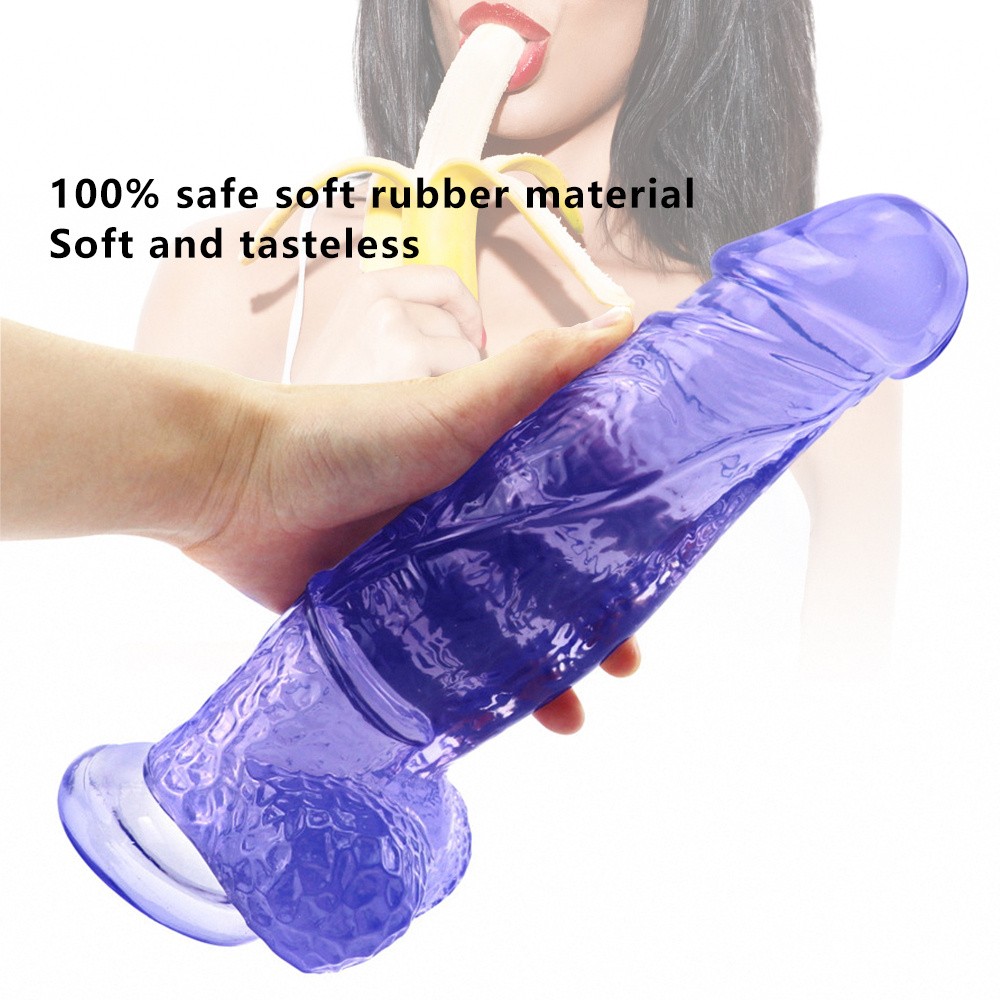 Venusfun Thick 11 Inch Realistic Dildo With Lifelike Head