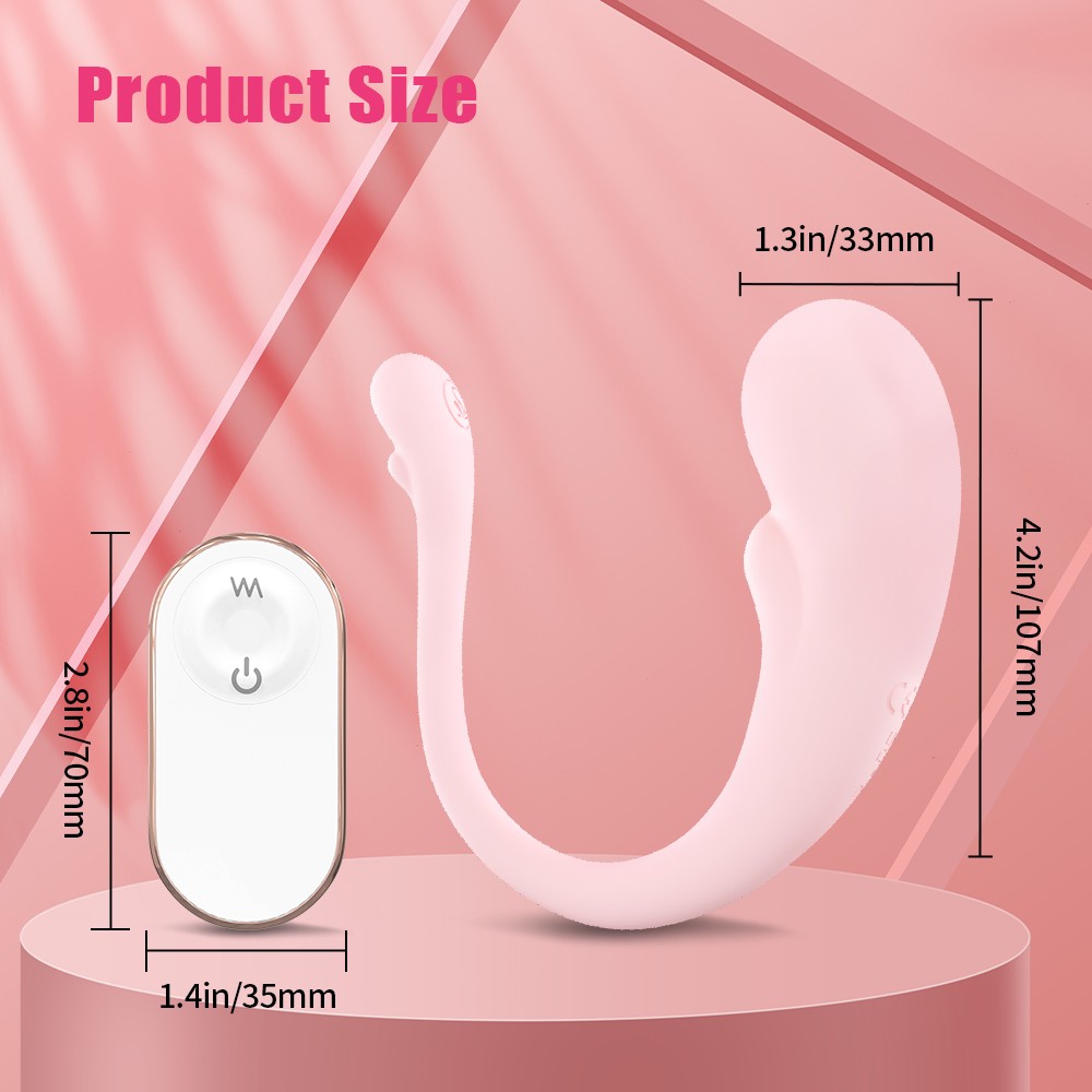 S Hand Remote Control Vibe Vaginal Massager