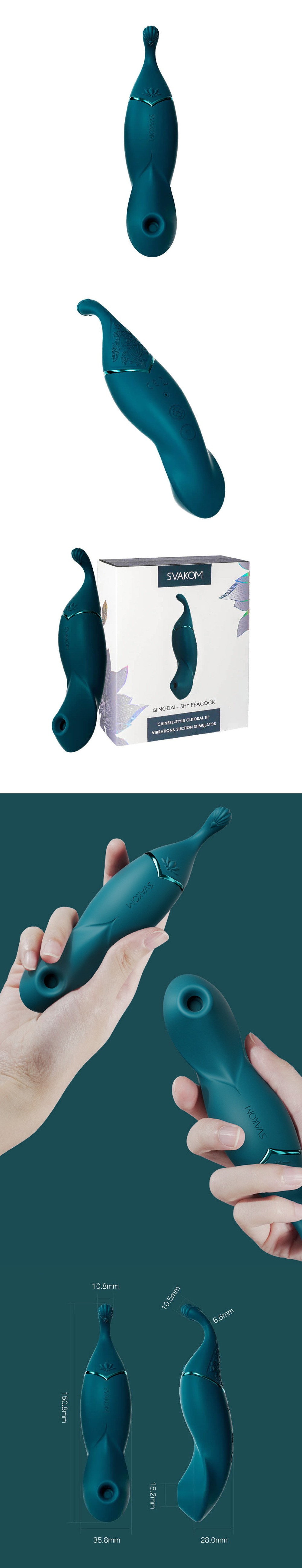 Svakom QingDai Clitoral Vibrators Stimulator