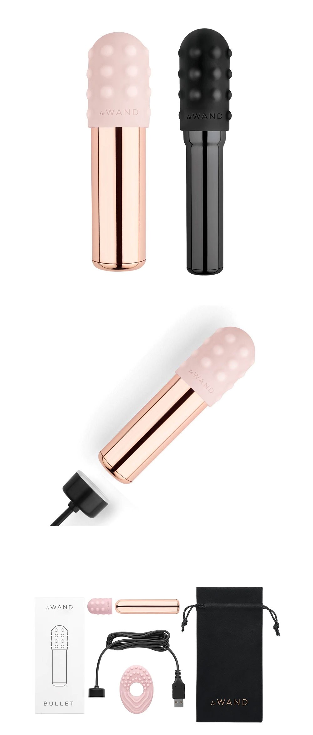 Le Wand Chrome Bullet Vibrator