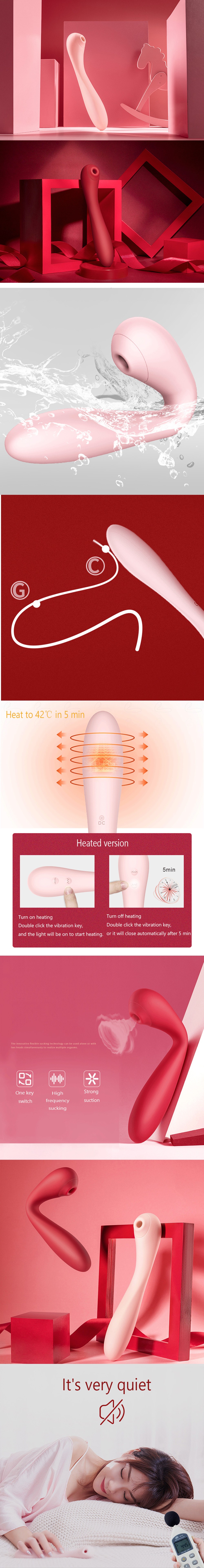 Meese Tera Suction Vibrator Wave Clitoral Stimulator