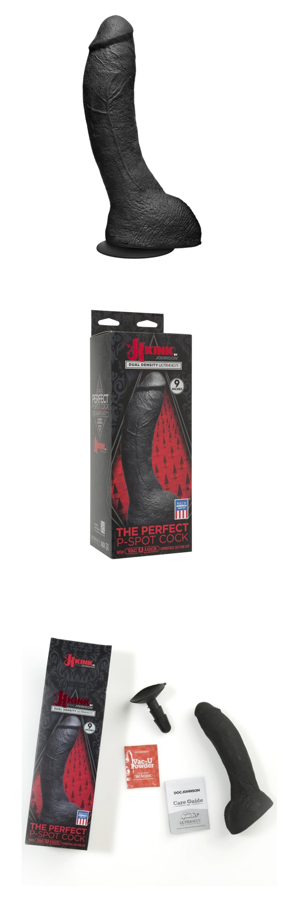 Kink The Perfect P-Spot Cock Realistic Dildo