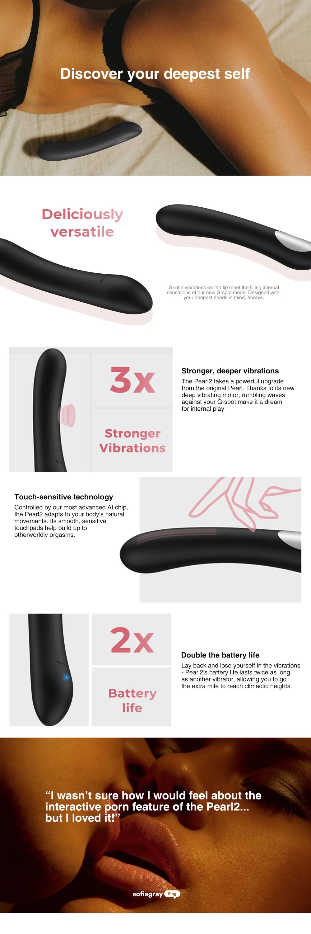 Kiiroo Pearl2 Vibrator