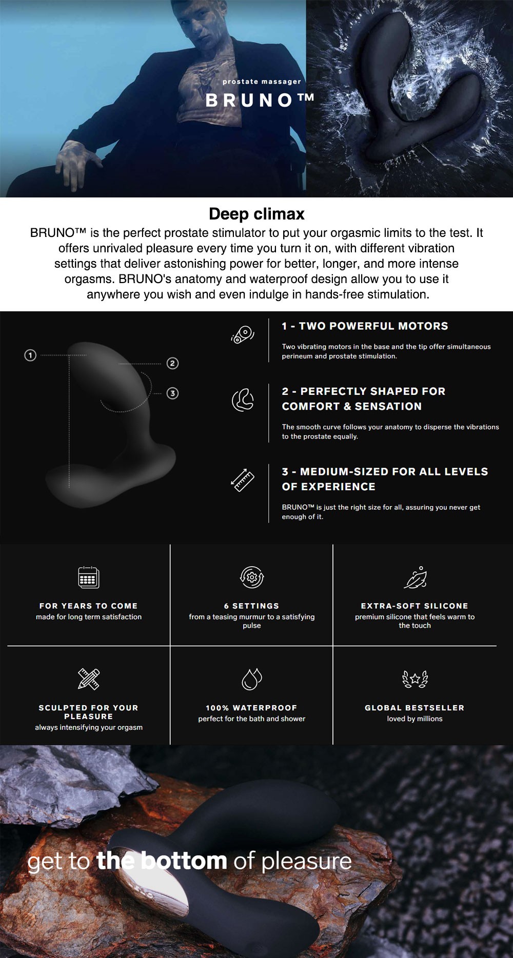 LELO BRUNO Prostate Massager