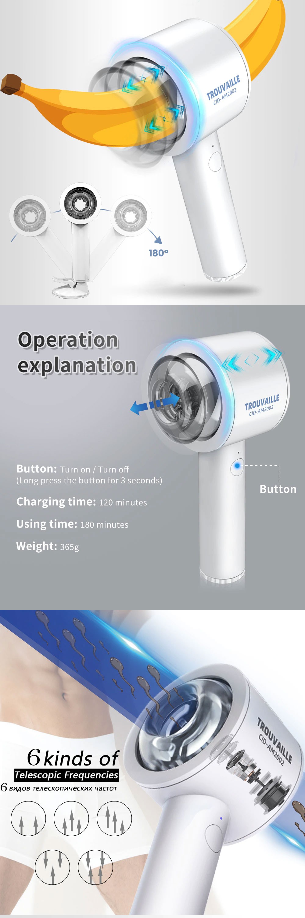 Automatic Telescopic Rotation Masturbator1