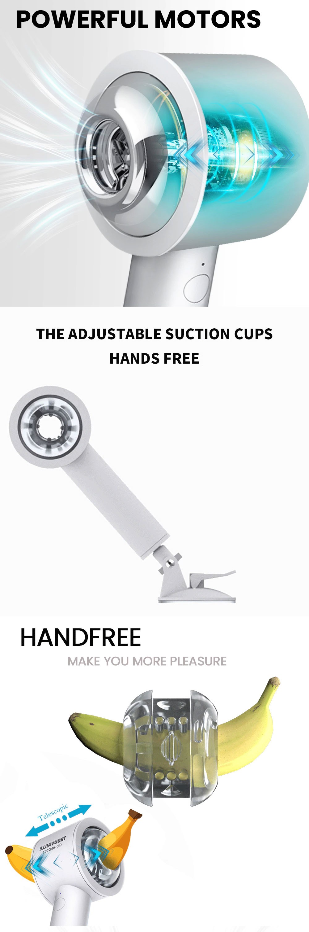 Automatic Telescopic Rotation Masturbator