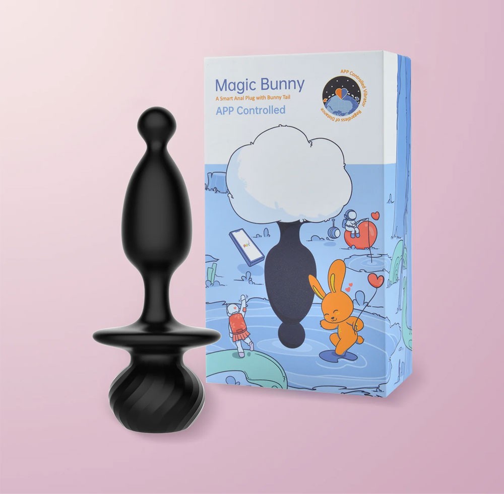 Magic Motion Bunny Tail Vibrating Anal Plug App Controlled