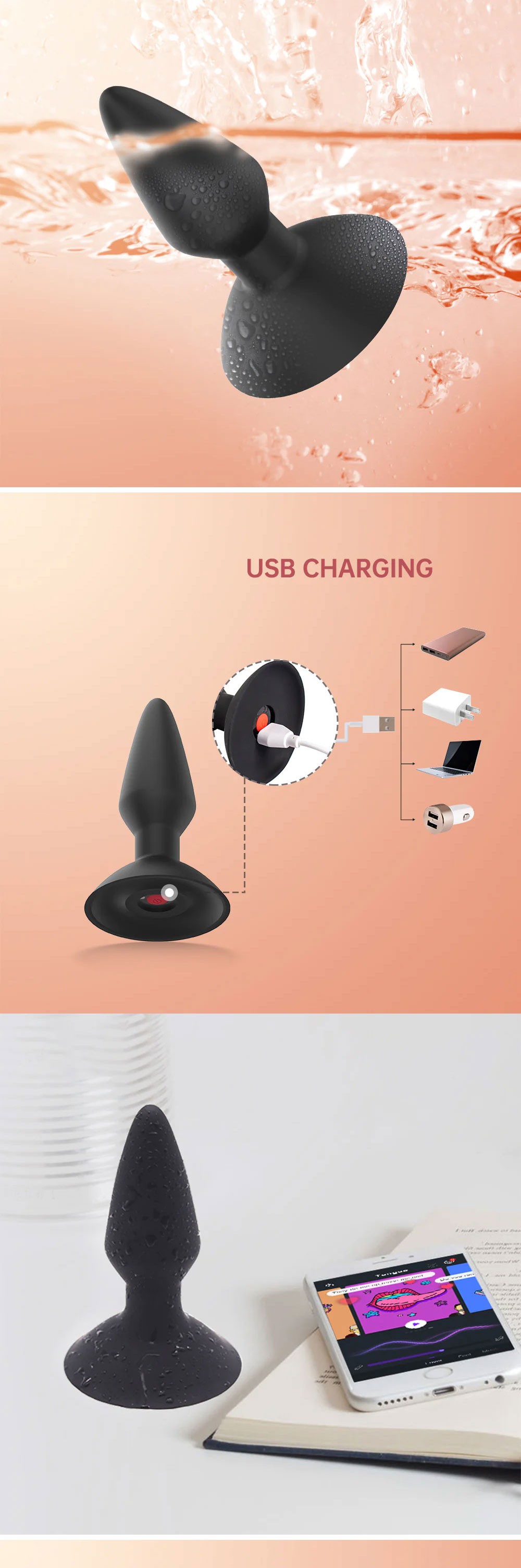 Magic Motion Equinox Anal Butt Plug App Controlled