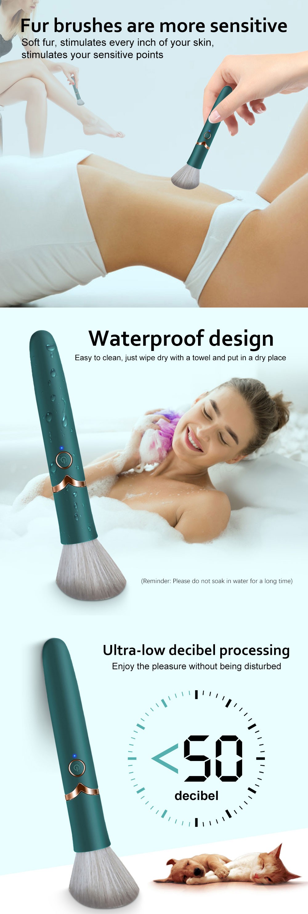 Bullet Makeup Brush Vibrator 234