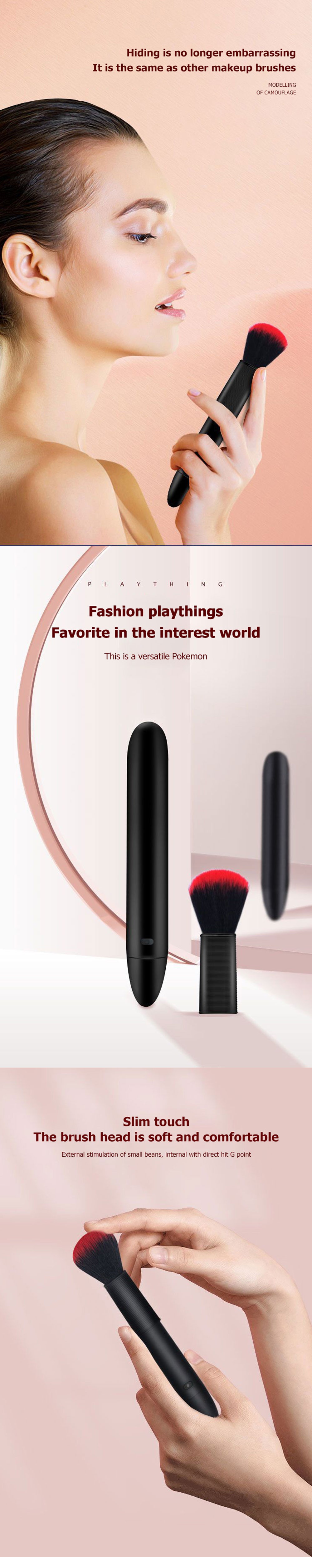 Bullet Makeup Brush Vibrator 2