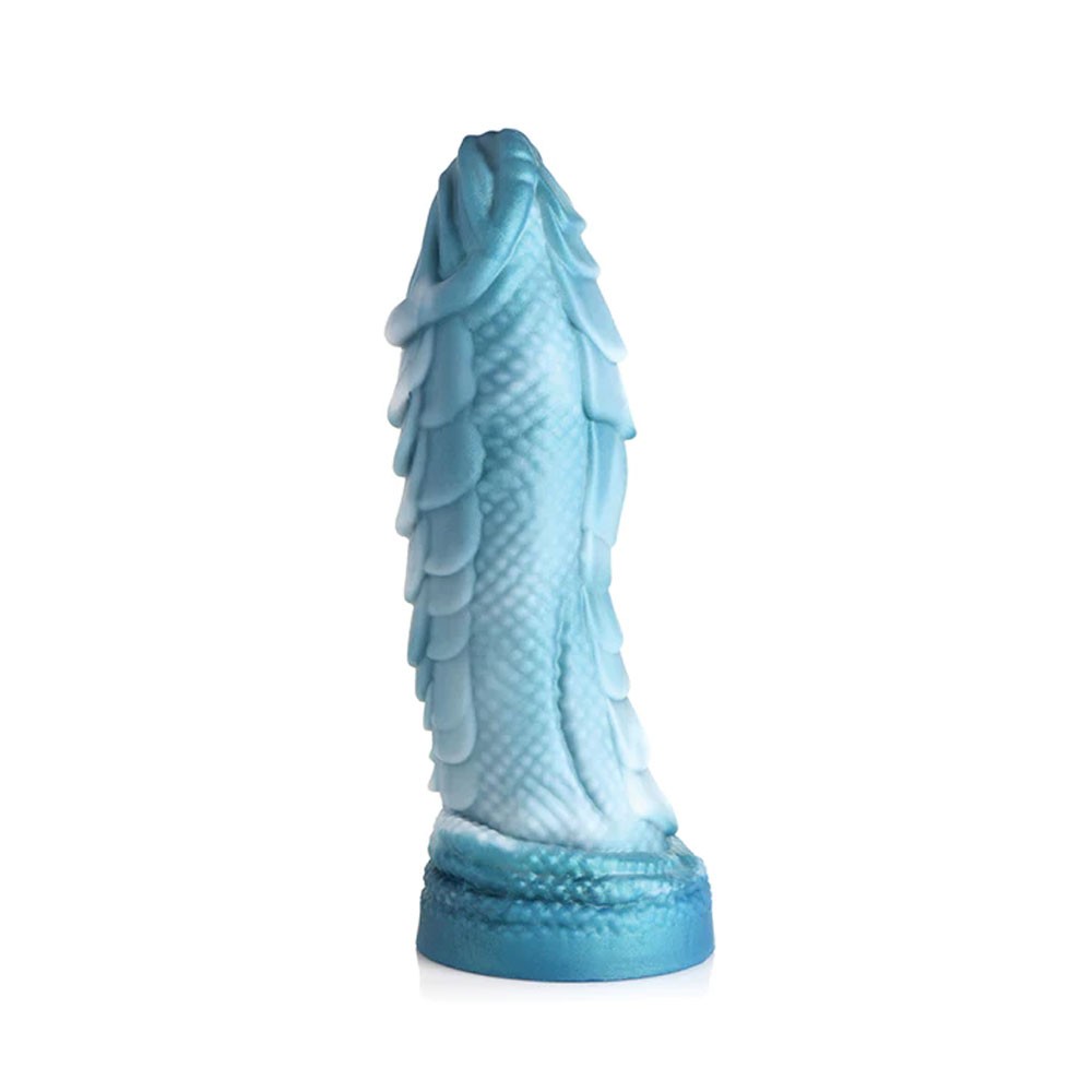 Sea Serpent Scaly Silicone Dildo 