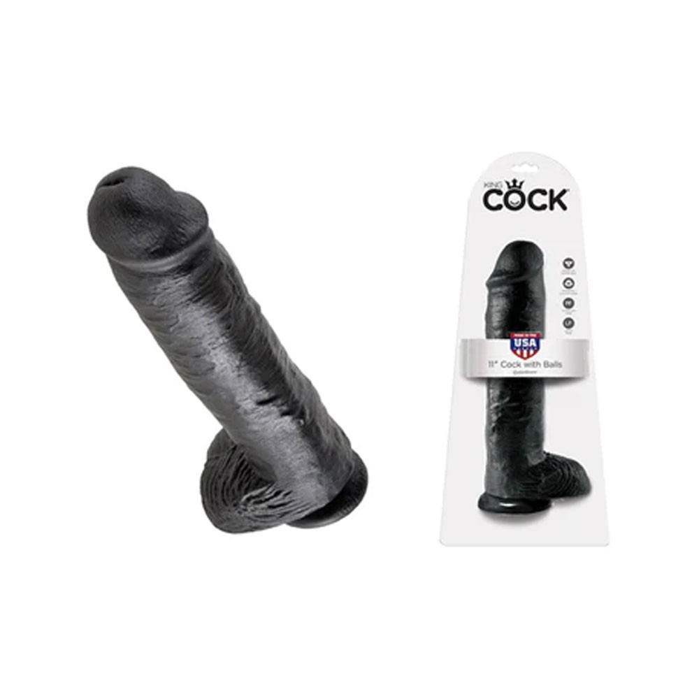 Pipedream King Cock 11 Inch Dildo With Balls
