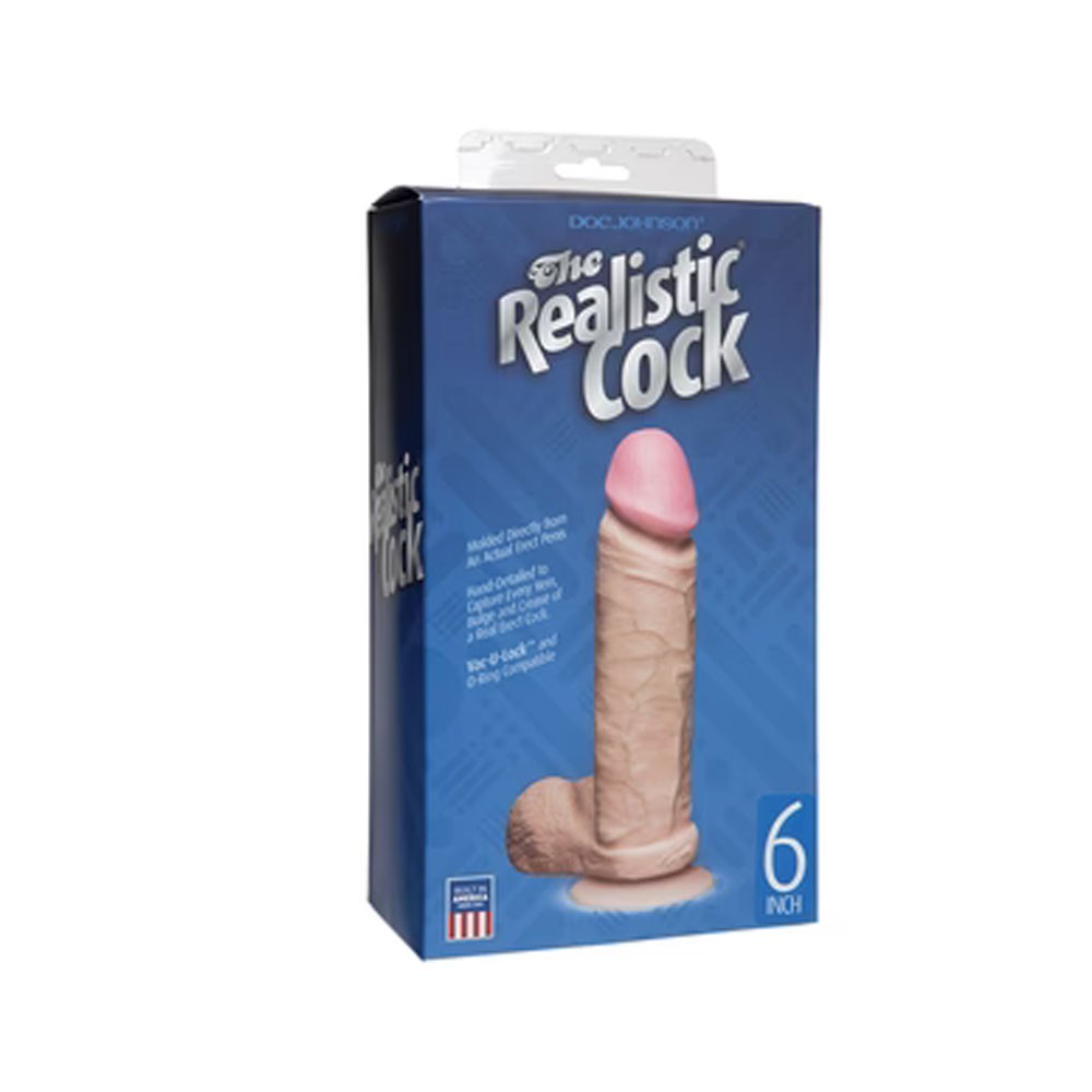 Doc Johnson The Realistic Cock 6 Inch Dildo