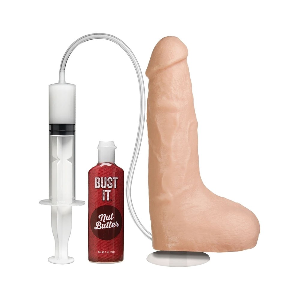 Doc Johnson Bust It Squirting Realistic Cock Dildo