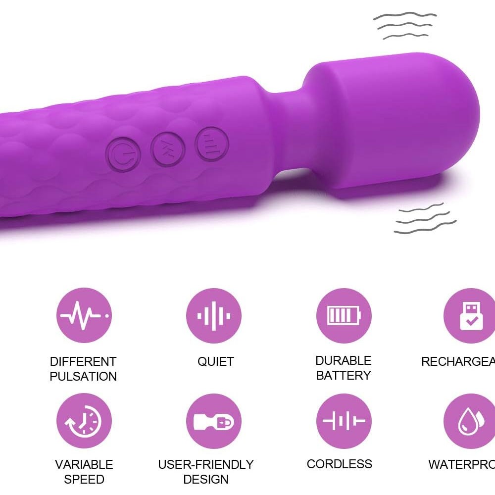 Powerful Vibrating Wand For Female