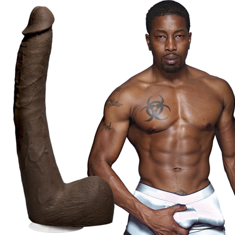 DocJohnon Isiah Maxwell Signature 10 Inch Ultraskyn Dildo