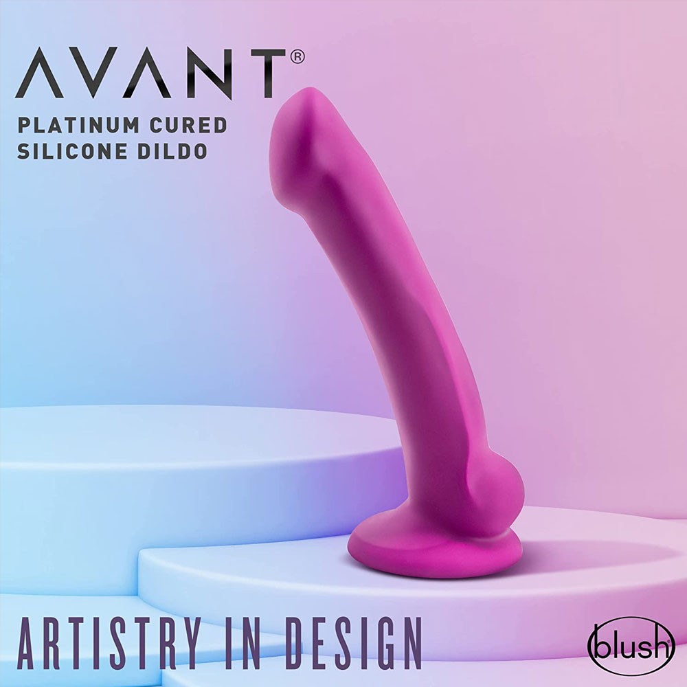 Avant D9 Ergo Mini Violet 6.5 inch Dildo 111