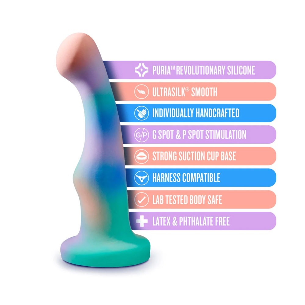 Avant Opal Dreams Aqua 6 Inch Dildo