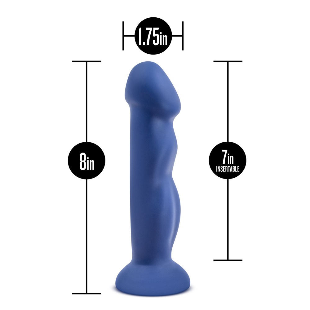 Avant D12 Suko Indigo 8 Inch Dildo