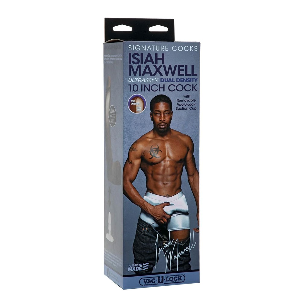 DocJohnon Isiah Maxwell Signature 10 Inch Ultraskyn DildoSS