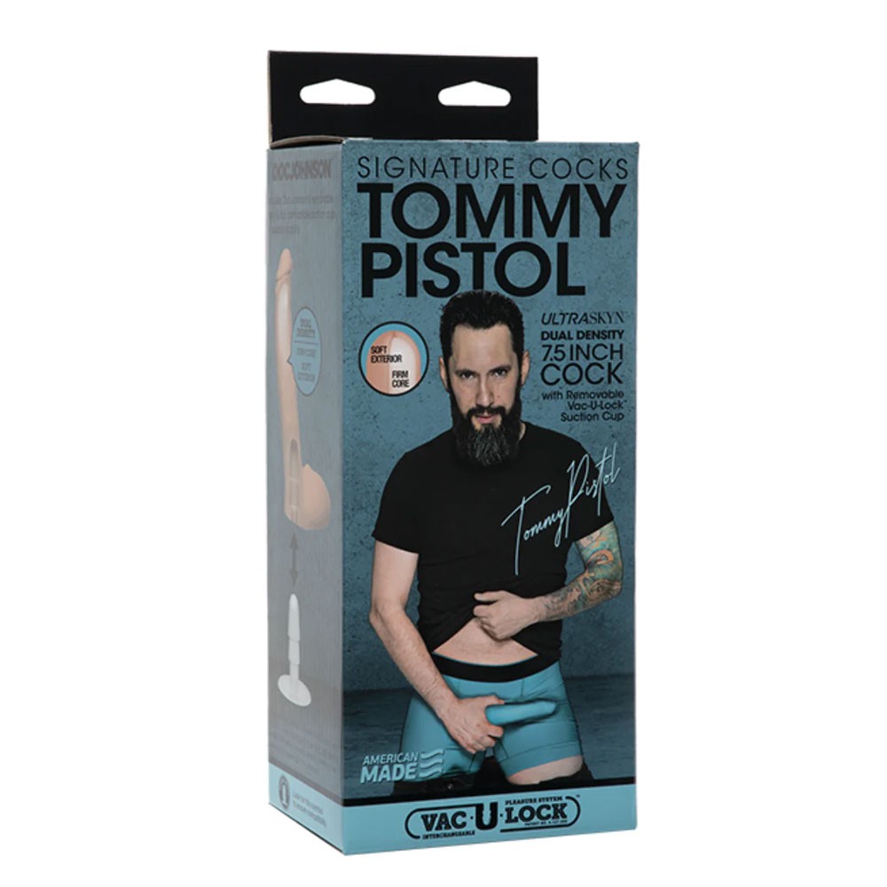 Doc Johnson Tommy Pistol Signature Ultraskyn Dildo 11