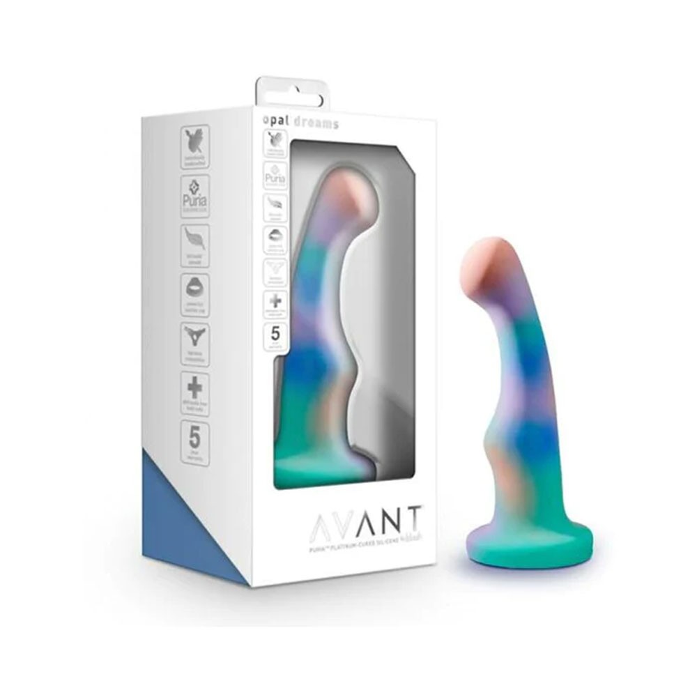 Avant Opal Dreams Aqua 6 Inch Dildo