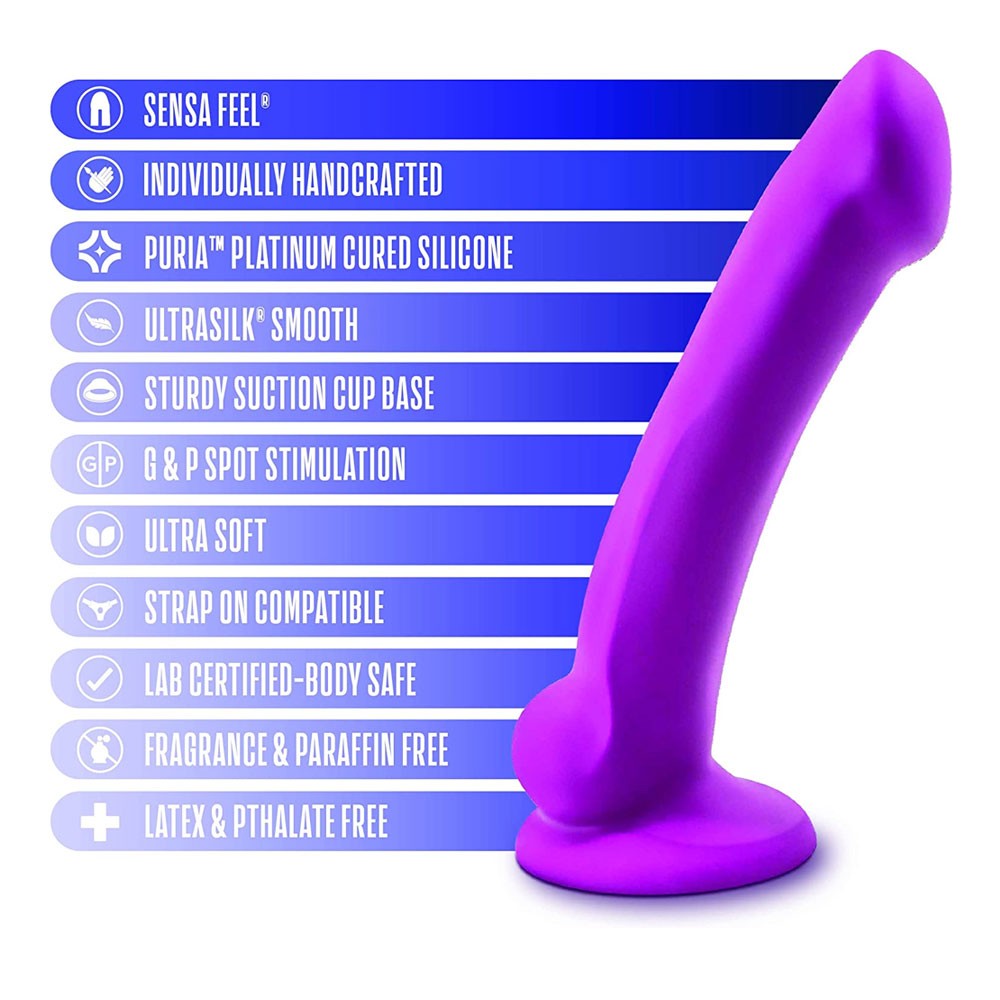 Avant D9 Ergo Mini Violet 6.5 inch Dildo