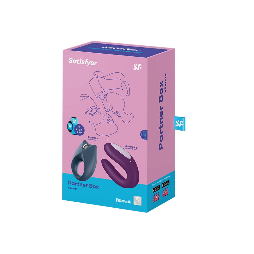 Satisfyer Partner Box 2 Couples Vibrators Cock Rings