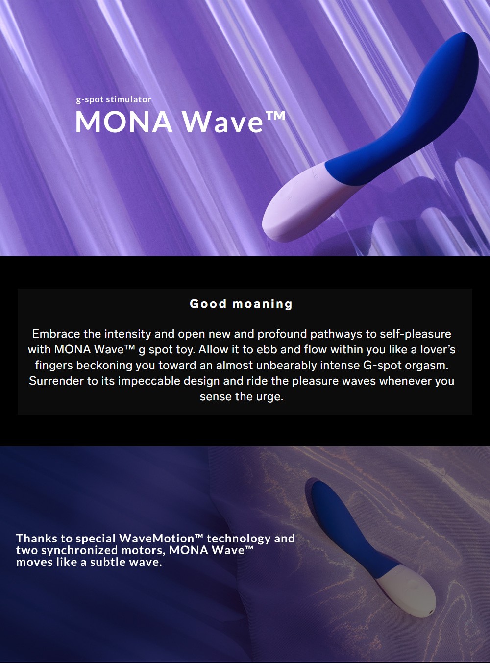 Lelo Mona Wave G-spot Vibrator