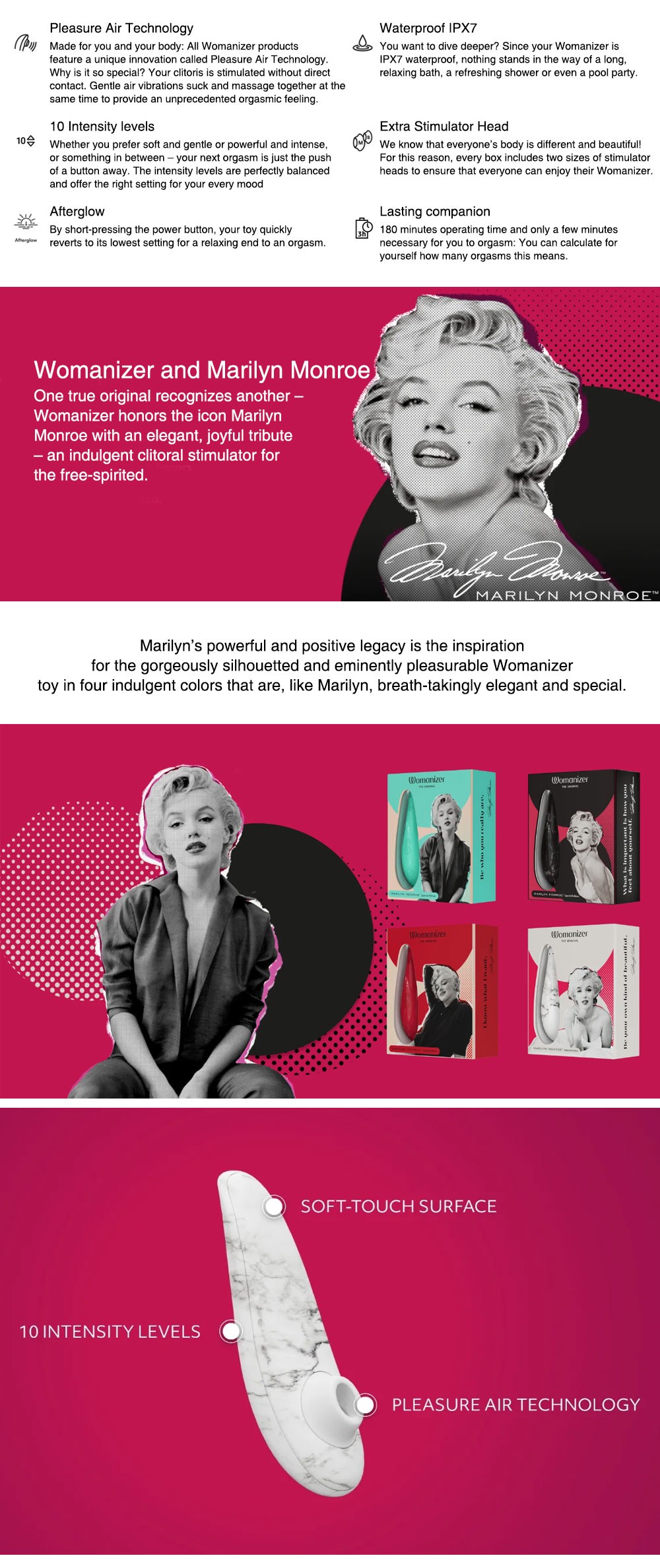 WOMANIZER Marilyn Monroe Special Edition