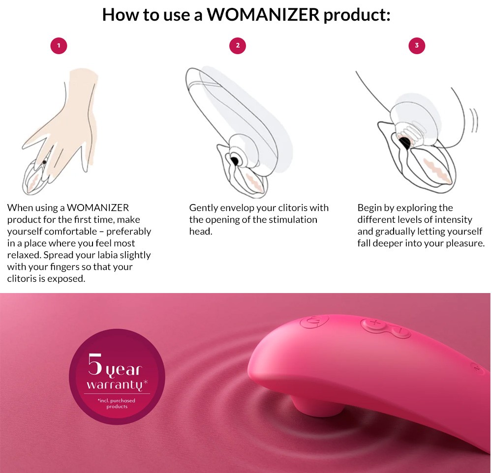 Womanizer Starlet Snow Clit Vibrator