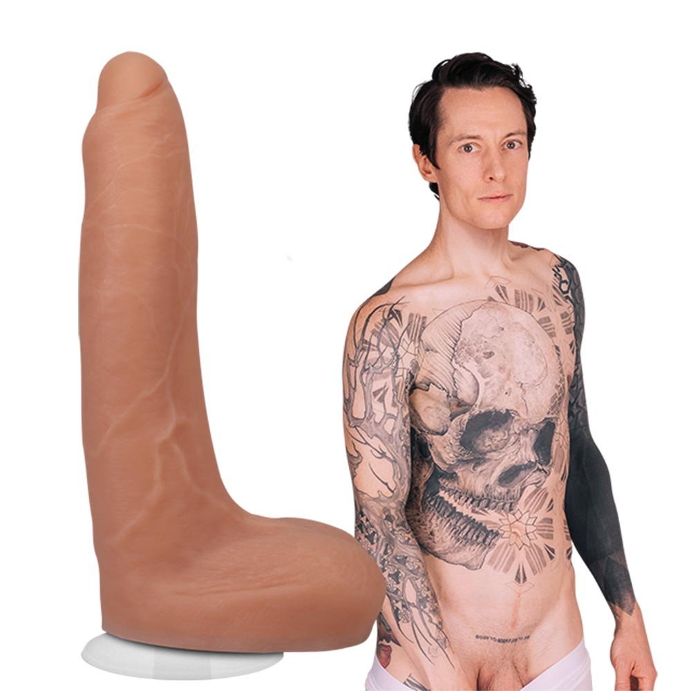 Doc Johnson Signature Cocks Owen Gray Silicone Dildo