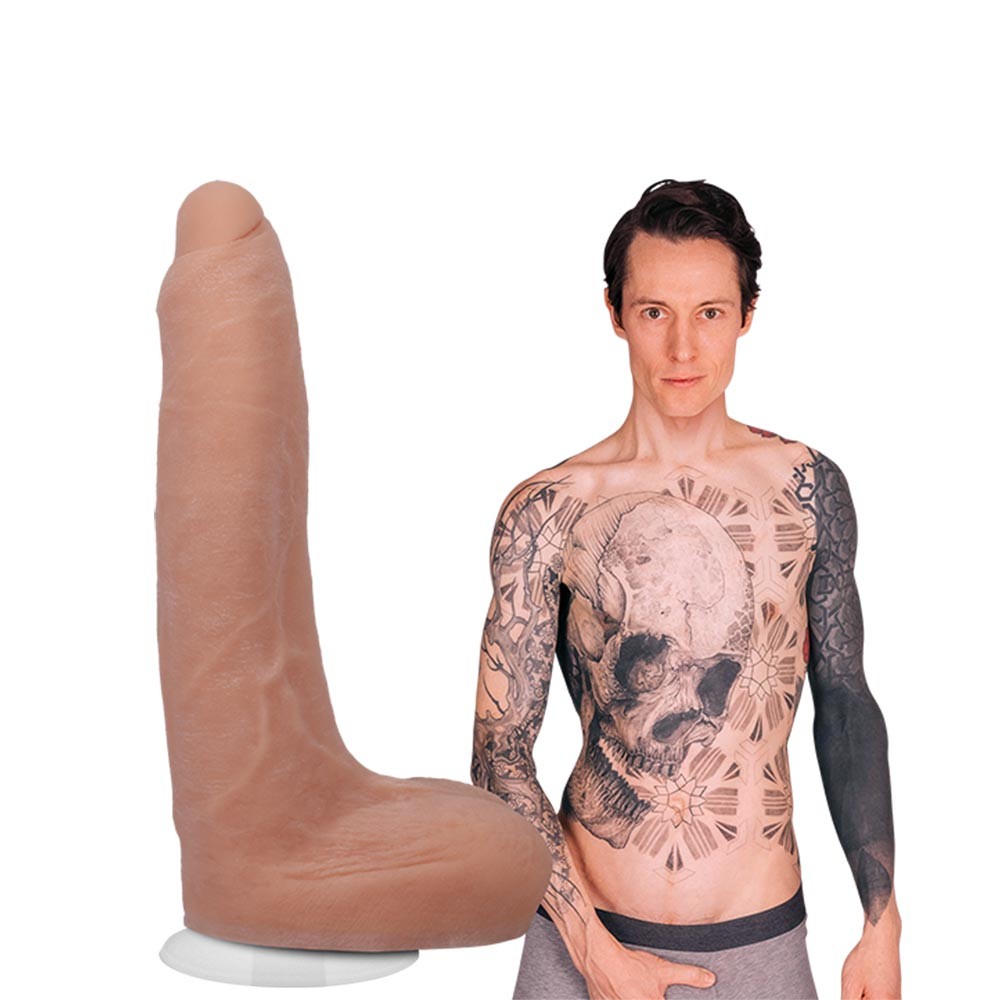 Doc Johnson Signature Cocks Owen Gray Dual Density Dildo