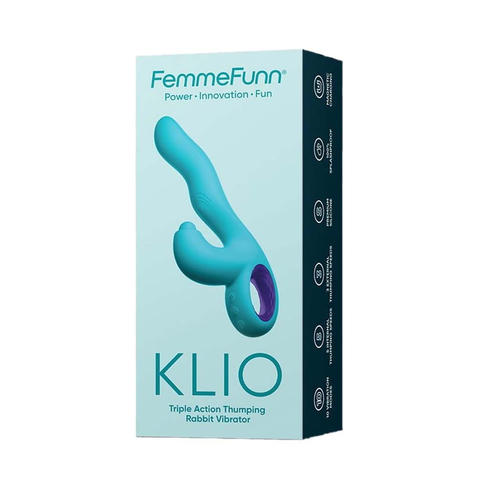 Klio Triple Action Thumping Rabbit Vibrator