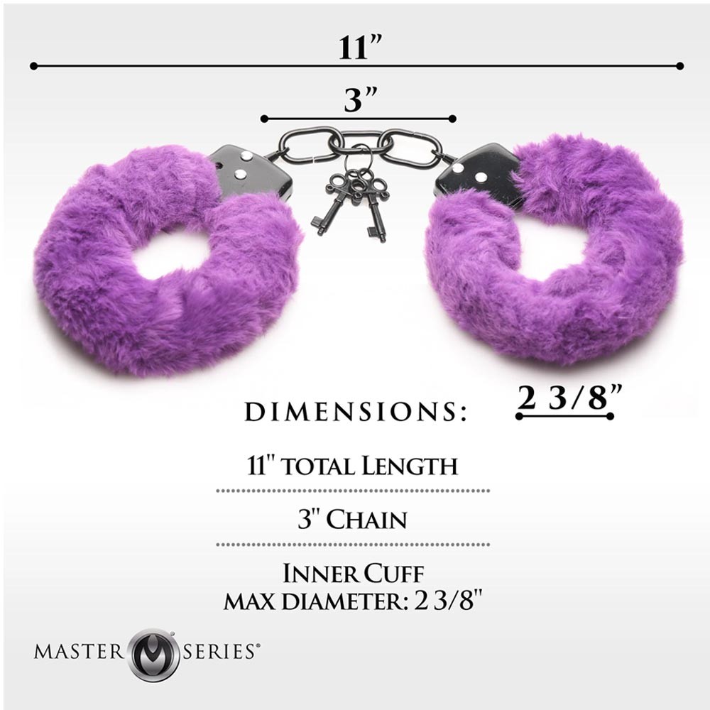 Master Series Fur Furry Handcuffs