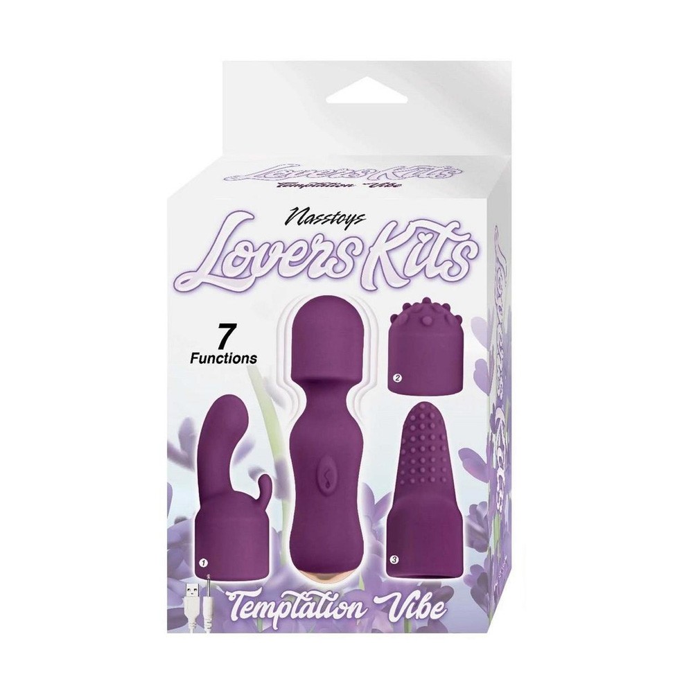 Nasstoys Lovers Kits Temptation Vibe Silicone Wand Vibrator 2