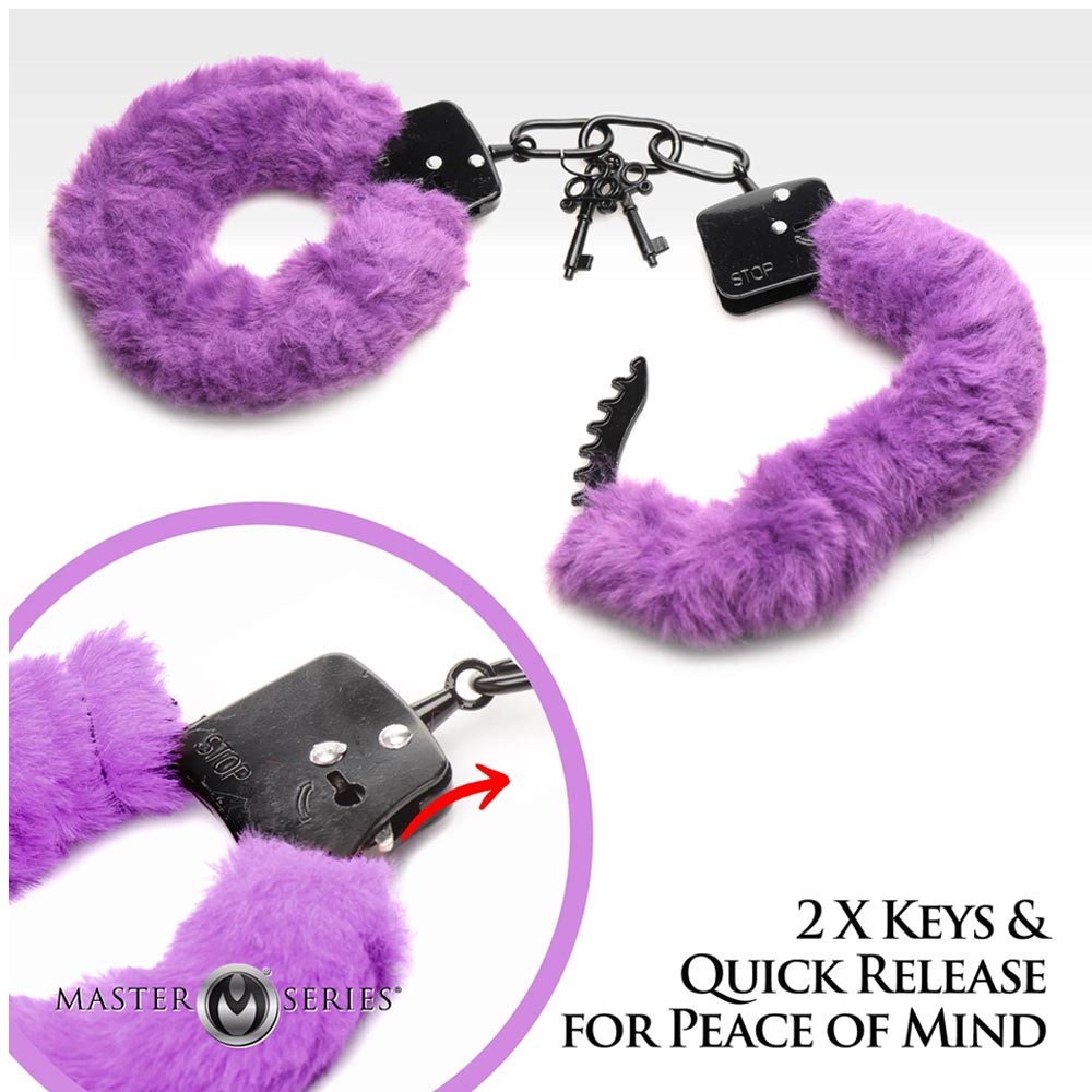 Master Series Fur Furry Handcuffs s