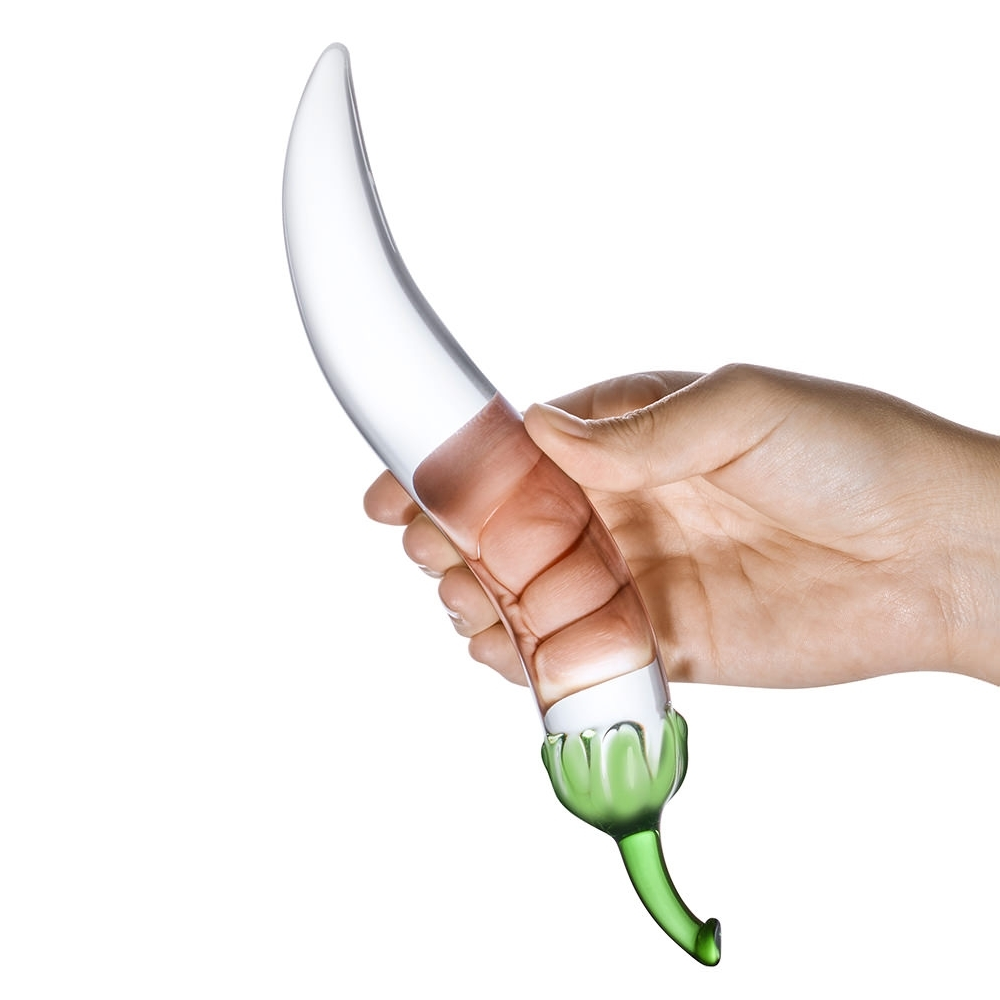 Gläs Glass Naturals Chili Pepper Dildo