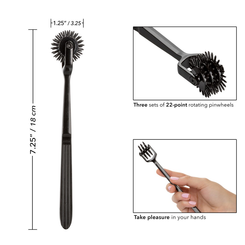 Calexotics Boundless Trio Pleasure Wartenberg Wheel SS