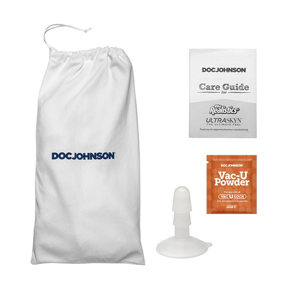 Doc Johnson Signature Cocks Owen Gray Silicone Dildo