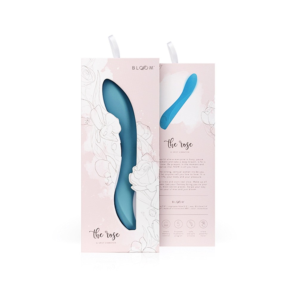 Bloom The Rose Dual Stimulation G-spot Vibrator 3