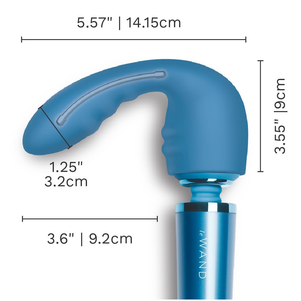 Le Wand Flexi Curved Petite Silicone Attachment