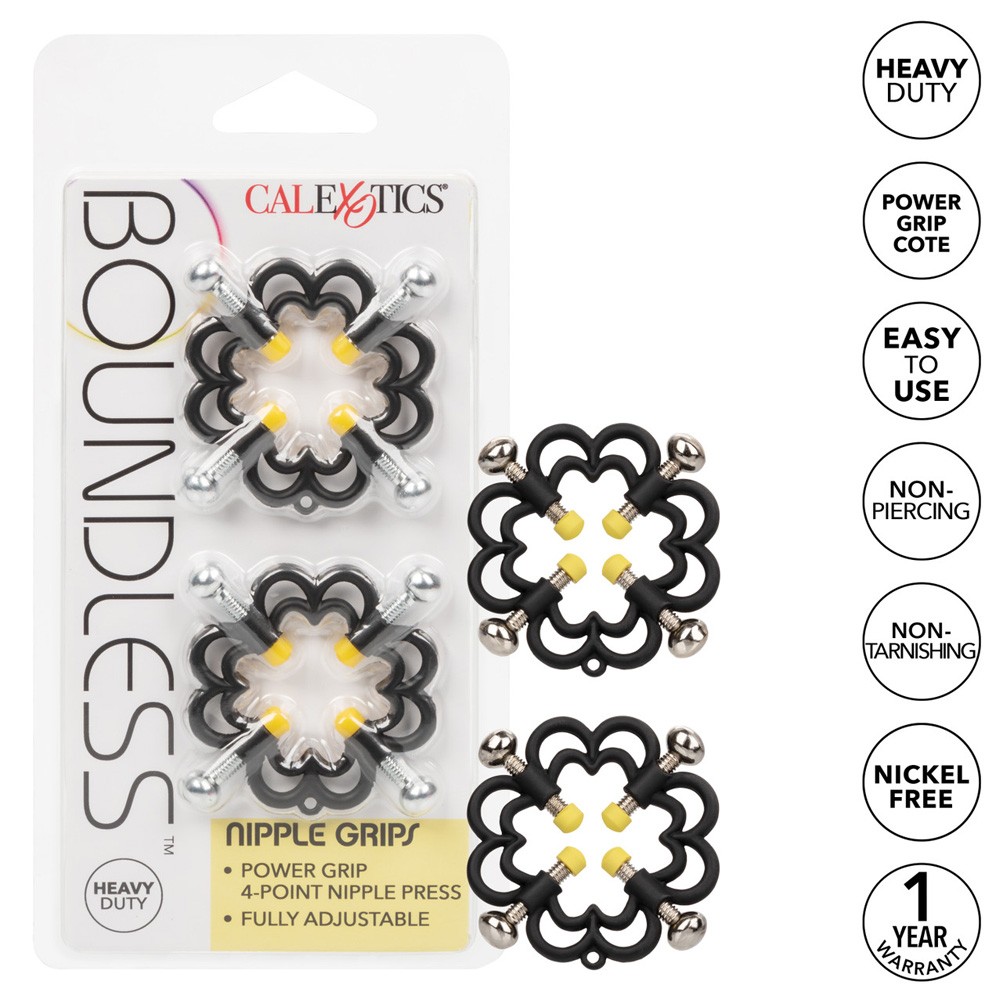 Calexotics Boundless Nipple Grips ss