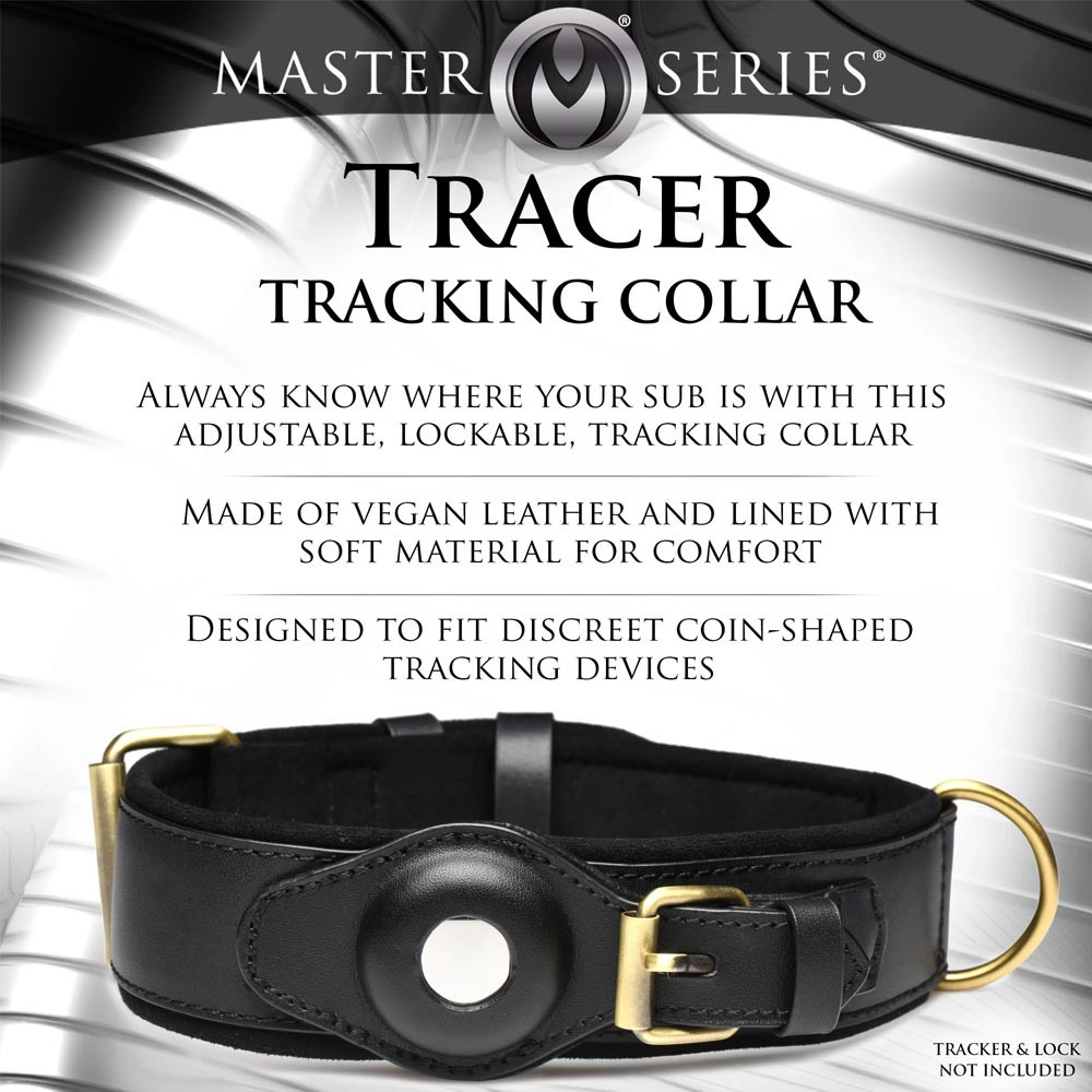 Tracer Tracking Bondage Collar