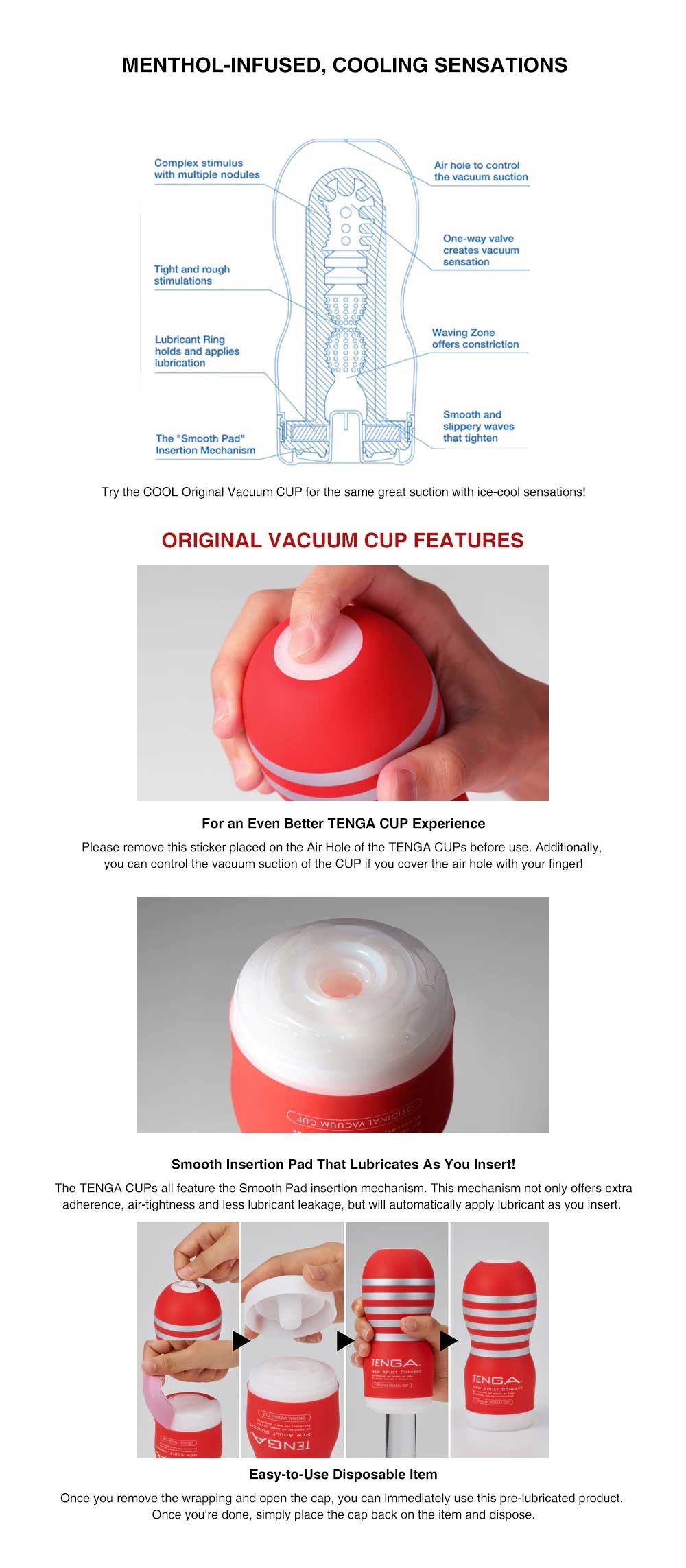 Tenga Original Vacuum Cup Cool Edition Male Masturbator 2