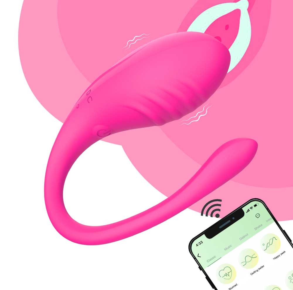Vibrating Love Egg With App Control 22