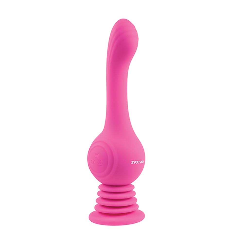 Evolved Gyro Vibe Rechargeable Gyrating Silicone Couples Vibrator